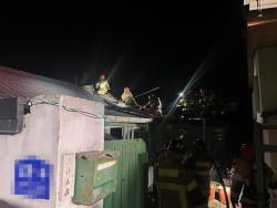 논산소방서 불길 속 생명 구한 영웅들...포상휴가로 격려