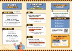 경기도, 22일까지 2주간 안전 분야 공익제보 집중 신고 기간 운영