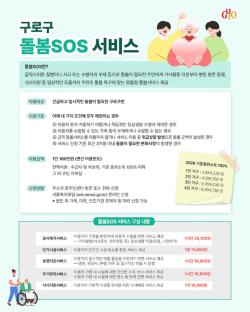 구로구 `돌봄SOS`, 지난해 4,689건 연계…만족도 94.87점