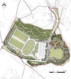 논산 도심 공동묘지 사라진다,‘힐링 체육공원’으로 탈바꿈  -강산동 일원 약 9만㎡ 규모 체육공원 조성 추진.. 2029년 준공 목표  -수십 년 방치 공동묘지..시민 휴식·체육공간으로 대전환-