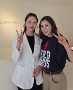 채리나, SNS서 피부 관리 공개…메타셀 언급