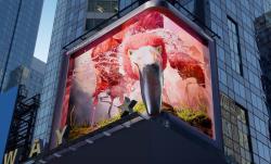 “뉴욕 한복판에 뜬 ‘환경 메시지’”…LG전자, 타임스스퀘어에서 멸종위기종 캠페인