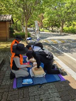 논산소방서, 안전한 산행을 위한 ‘산악안전지킴이’ 운영