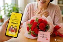 어버이날 선호 선물 1위는 현금…평균 송금 9만8000원