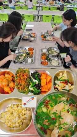 논산계룡교육지원청, 스승의 날 건강한‘인삼급식 데이’운영