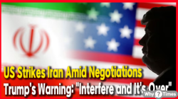 US Strikes Iran Amid Negotiations… Trump’s Warning: "Interfere and It's Over"