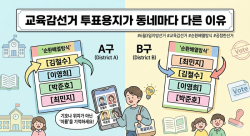 [독자투고] 교육감선거의 투표용지가 동네마다 다른 이유