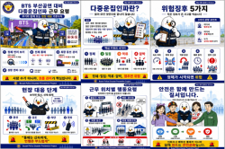 “작은 위험도 놓치지 않는다”… 부산경찰, BTS 공연 앞두고 ‘세심치안’ 강화