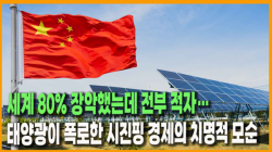 [Why Times 정세분석 4009] 세계 80% 장악했는데 전부 적자…태양광이 폭로한 시진핑 경제의 치명적 모순