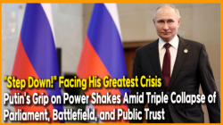 "Step Down!" Facing His Greatest Crisis, Putin's Grip on Power Shakes Amid Triple Collapse of Parliament, Battlefield, and Public Trust