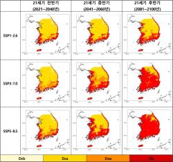한반도 아열대화, 내륙까지 번진다