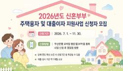 부산시, 신혼부부 전세대출 이자지원 수시 접수로 전환…7월부터 신청순 지원