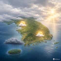 다음 주 전국 구름 많음…제주 22일 비