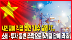 [Why Times 정세분석 4033] 시진핑이 직접 챙긴 '내수 살리기', 소비·투자 동반 추락으로 6개월 만에 좌초