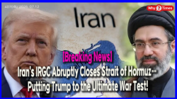 [Breaking News] Iran’s IRGC Abruptly Closes Strait of Hormuz… Putting Trump to the Ultimate War Test!