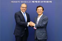 전재수 부산시장, 유네스코 사무총장 접견…세계유산 협력 확대 논의