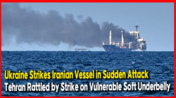 Ukraine Strikes Iranian Vessel in Sudden Attack… Tehran Rattled by Strike on Vulnerable Soft Underbelly