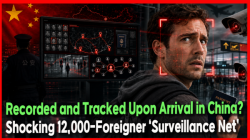 [China Watch] Recorded and Tracked Upon Arrival in China?… Shocking 12,000-Foreigner ‘Surveillance Net’