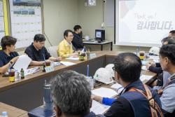 백승보 조달청장, 폭염 속 건설현장 방문해 근로자 안전 점검