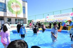 “폭염 날리는 신나는 물보라”… 논산 광석면, ‘펀(fun)펀(fun) 페스티벌’개최  -광석초등학교 주최 광석마을학교 주관-