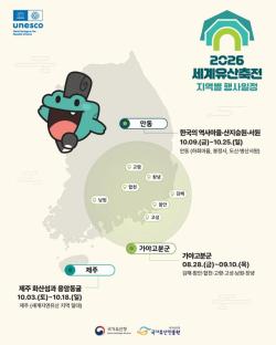 가야고분군 등 우리 유산 현장에서 즐기는 `2026 세계유산축전` 개막