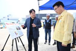 김원기 의정부시장, 캠프 잭슨‧유류저장소 현장점검
