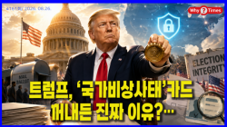 [Why Times 정세분석 4161] 트럼프, ‘국가비상사태’ 카드 꺼내든 진짜 이유?