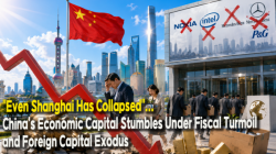 [China Watch] "Even Shanghai Has Collapsed"... China’s Economic Capital Stumbles Under Fiscal Turmoil and Foreign Capital Exodus