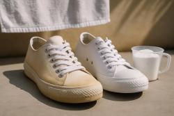 “세탁했는데 더 누렇다”…흰 운동화 황변, 세제·햇빛만의 문제 아니다