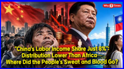 [China Watch] "China's Labor Income Share Just 8%": Distribution Lower Than Africa—Where Did the People's Sweat and Blood Go?
