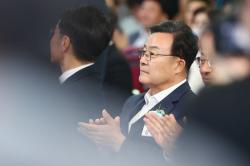 김성제 의왕시장, GTX-C 노선 홍보관 개관 행사 참석