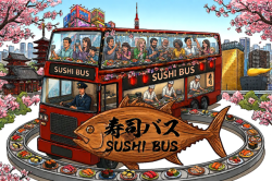 도쿄관광한국사무소, 도쿄 시내를 달리며 스시를 즐기는 ‘SUSHI BUS’ 소개