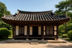 강릉 오죽헌은 옛 주택의 별당 한 동