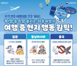 용인시, 추석 앞두고 감염병 예방수칙 안내