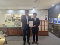계룡시장, 문체부 2차관 만나 지역 문화·관광 현안 건의 ,2029계룡세계군문화엑스포 개최 및 사계문화체험관 국비 지원 등 건의 -