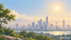 24일 미세먼지 좋음~보통…남부 4개 권역 오존 나쁨