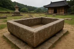 여주 고달사지 석조 수조에 남은 고려 사찰의 생활상