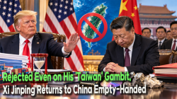 Rejected Even on His 'Taiwan' Gambit, Xi Jinping Returns to China Empty-Handed