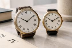 시계에는 IIII, 일반 표기에는 IV…로마숫자 4의 두 방식