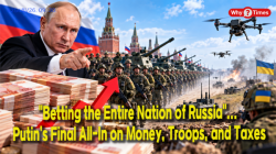 "Betting the Entire Nation of Russia"... Putin’s Final All-In on Money, Troops, and Taxes