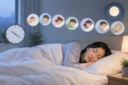 적정 수면시간은 나이마다 달라…성인은 7시간 이상