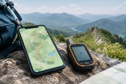 산행 전 오프라인 지도 저장하고 GPS 점검하는 법