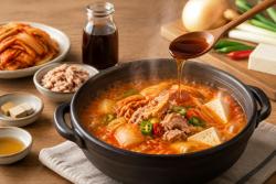 “참치김치찌개 간이 밋밋하다면”…참치액 반 큰술