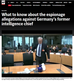 The Shocking Betrayal of Germany's Top Intelligence Chief… South Korea Is No Exception!
