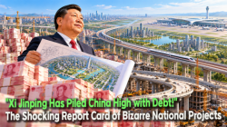 [China Watch] "Xi Jinping Has Piled China High with Debt!": The Shocking Report Card of Bizarre National Projects