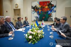 주우크라이나대사 귀국…'北포로 공개' 갈등 이어질 듯