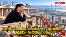 [China Watch] Xi Jinping's 'Unconditional Construction' Ruins China's Economy… Why He Can't Stop Knowing It's Failing