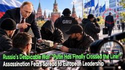 Russia’s Despicable War: “Putin Has Finally Crossed the Line!”... Assassination Fears Spread to European Leadership