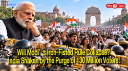 Will Modi’s Iron-Fisted Rule Collapse? India Shaken by the Purge of 130 Million Voters!