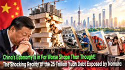 [China Watch] China’s Economy Is in Far Worse Shape Than Thought!… The Shocking Reality of the 25 Trillion Yuan Debt Exposed by Nomura